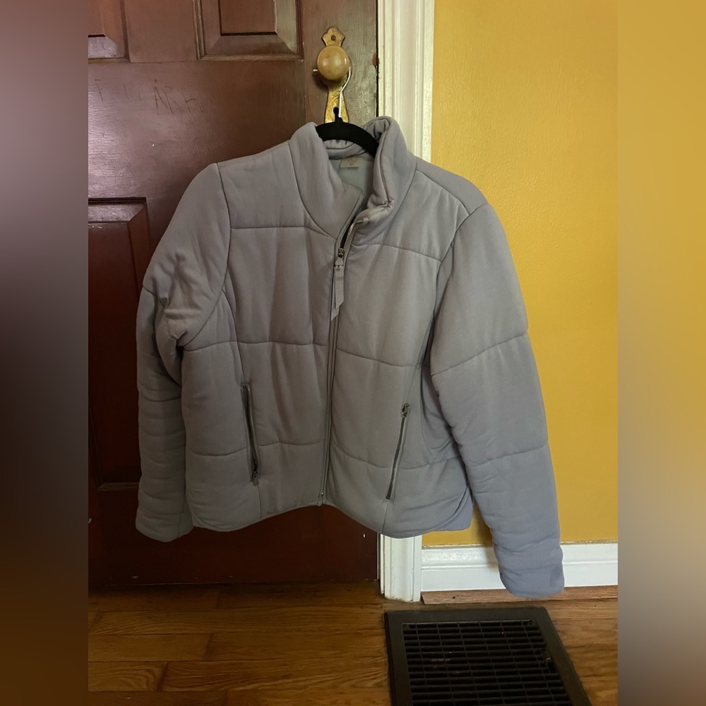Calia Light Blue Puff Coat